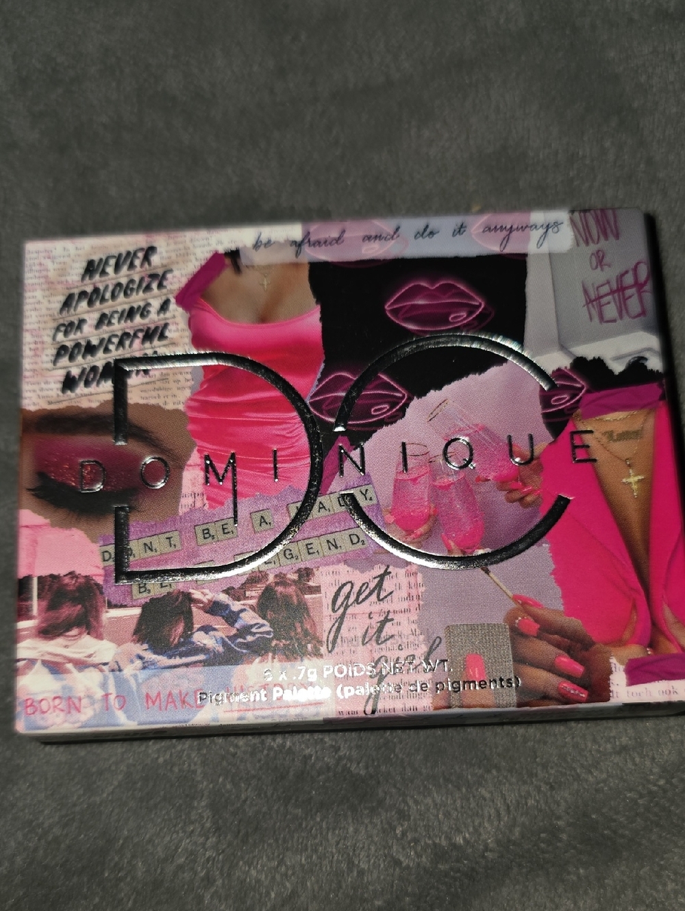 Dominique Pink Graphic Eyeshadow Palette